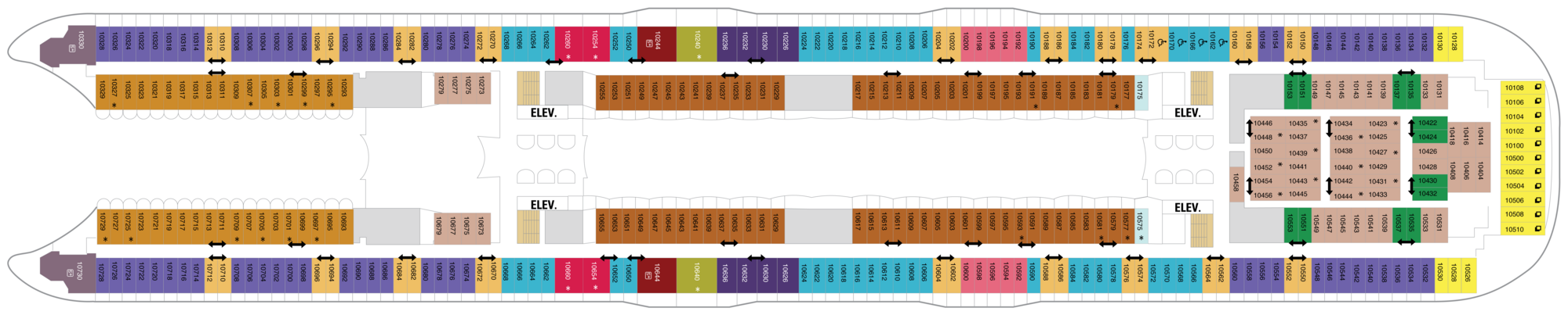 Deck 10 plan